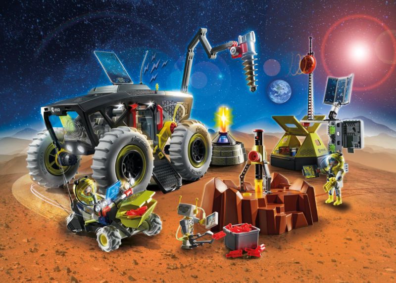 Playmobil Αποστολή Στον Άρη Με Διαστημικά Οχήματα (70888)