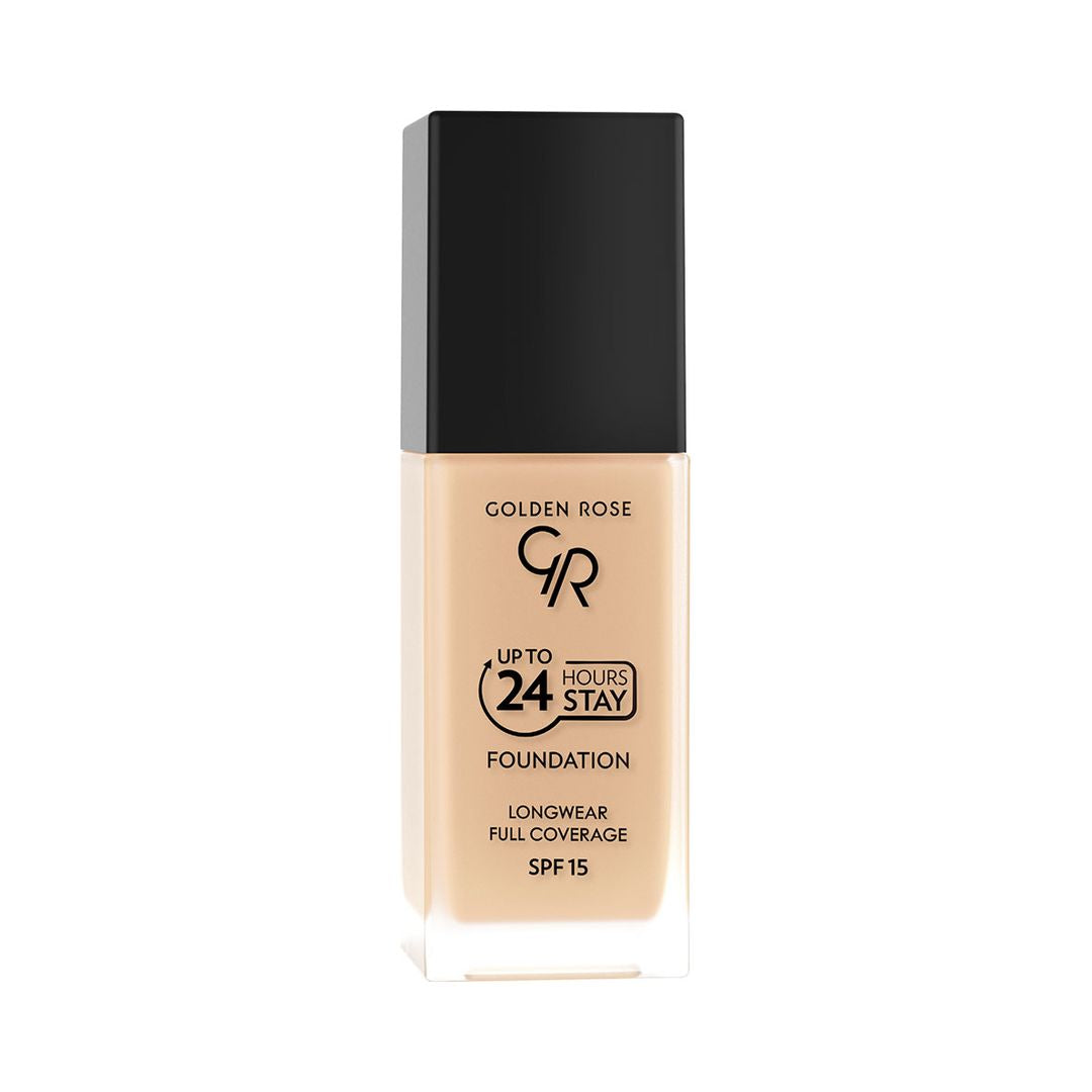 Golden Rose | Up To 24 Hours Stay Foundation SPF15 No 10 (35ml) | GRUT24HSF10