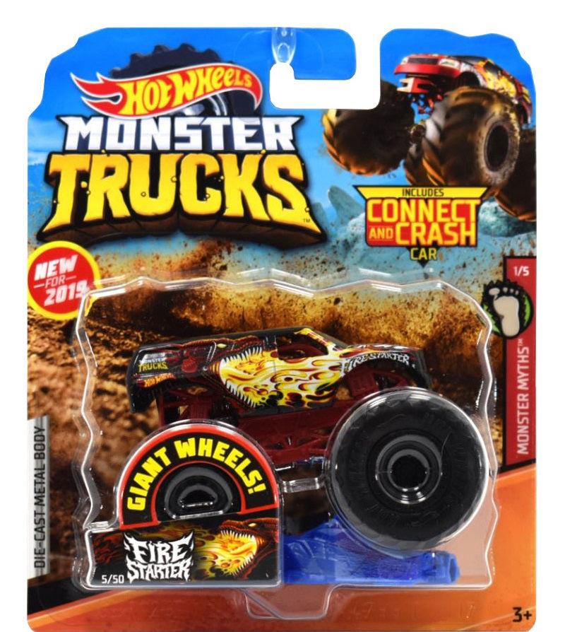 Mattel Hot Wheels Monster Trucks Οχήματα – 22 Σχέδια FYJ44