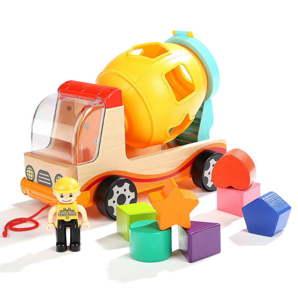 120308 Mixer Truck with Shape Sorter