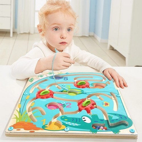 120330 Crocodile Maze Puzzle