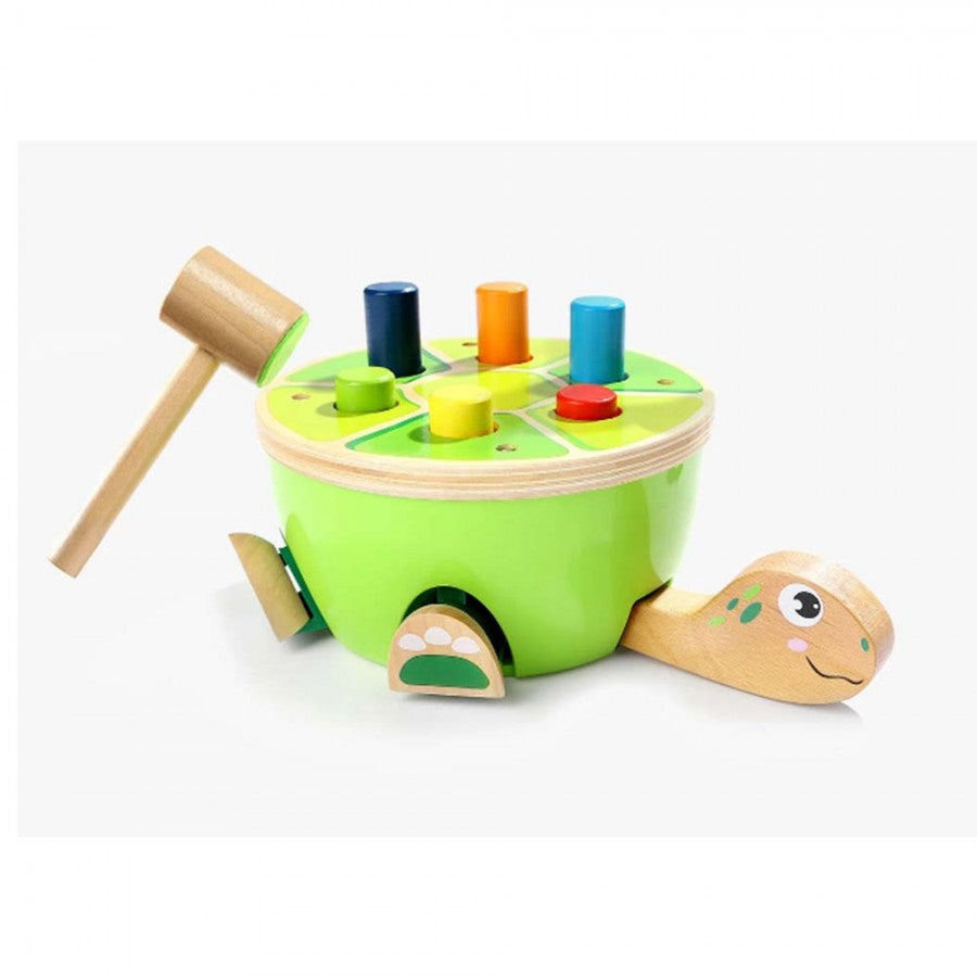 Top Bright Ξύλινη Εκπαιδευτική Χελώνα Turtle Pounding Bench (120332)