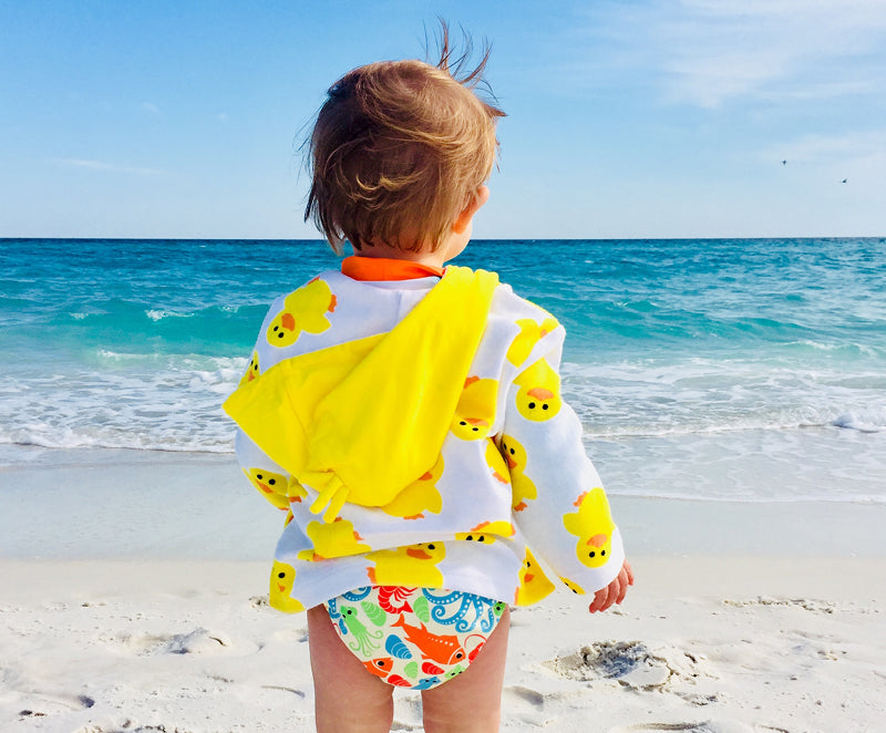 Zoocchini Swim Coverup UPF50+ Παπάκι ZOO12301M/L