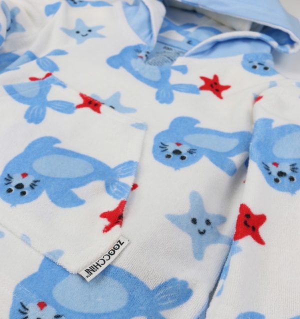 Zoocchini Swim Coverup UPF50+ Φώκια  ZOO12308