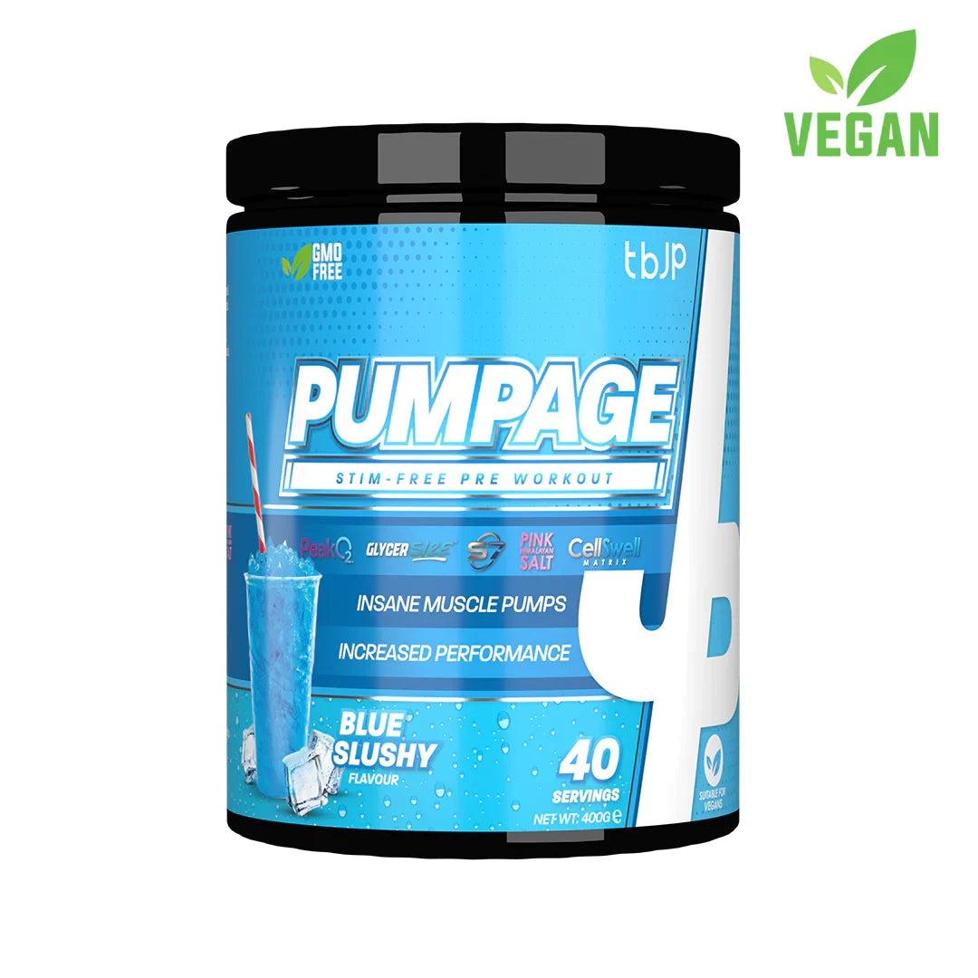 TbJp Pumpage Stim Free Pre-Workout 400gr