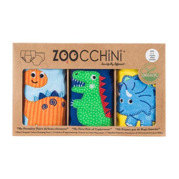 Zoocchini Εκπαιδευτικά Βρακάκια – Jurassic Pals ZOO7001