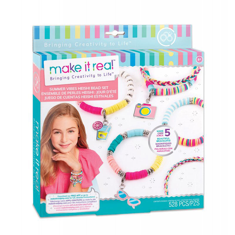 Make It Real – Summer Vibes Heishi Bead Set