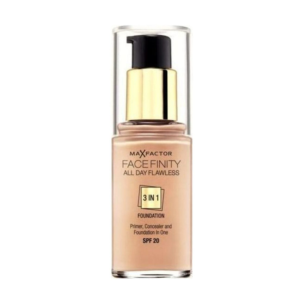 Max Factor Facefinity All Day Flawless 3 In 1 Foundation SPF20 55 Beige