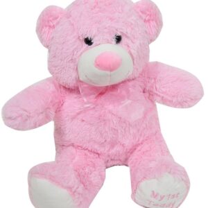 ΛΟΥΤΡΙΝΟ ΑΡΚΟΥΔΑΚΙ ΚΑΘΙΣΤΟ MY 1ST TEDDY 50CM ΡΟΖ [B1136] (132041617)