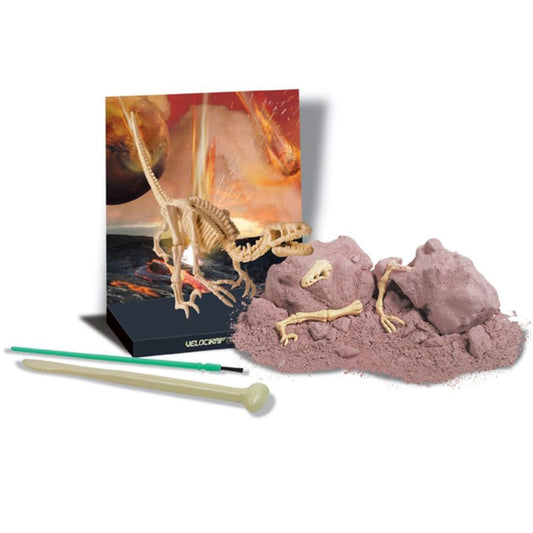 4M Kidzlabs Δεινόσαυρος Βελοσιράπτορας Ανασκαφή 13234