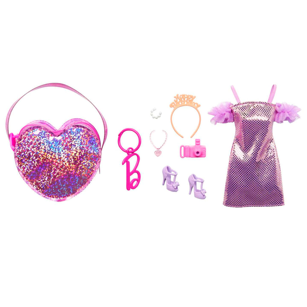 Mattel Barbie Ρούχα Και Αξεσουάρ 3 Σχέδια (HJT42)