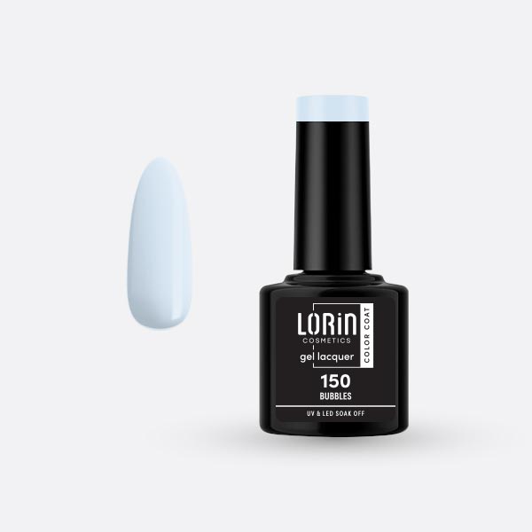 Lorin Gel Lacquer Ημιμόνιμο Βερνίκι 8ml. #150 (Bubbles)