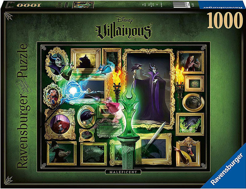 Ravensburger Παζλ 1000 Τεμ. DC Malificent 15025