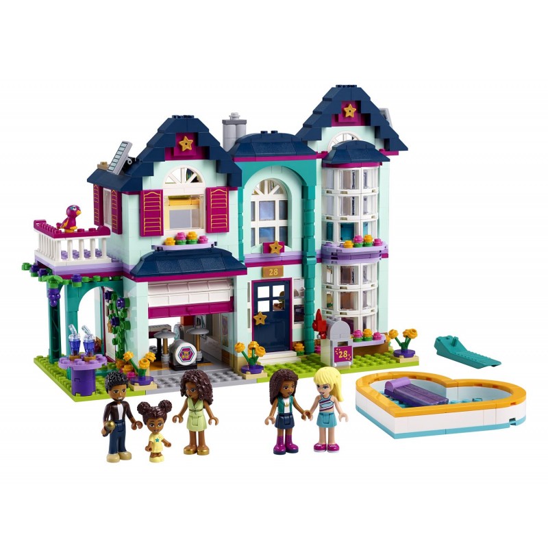 Lego Friends Το Οικογενειακό Σπίτι της Άντρεα 41449