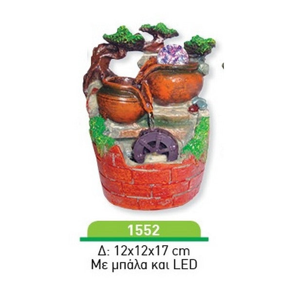 Συντριβάνι Feng Shui 12*12*17cm