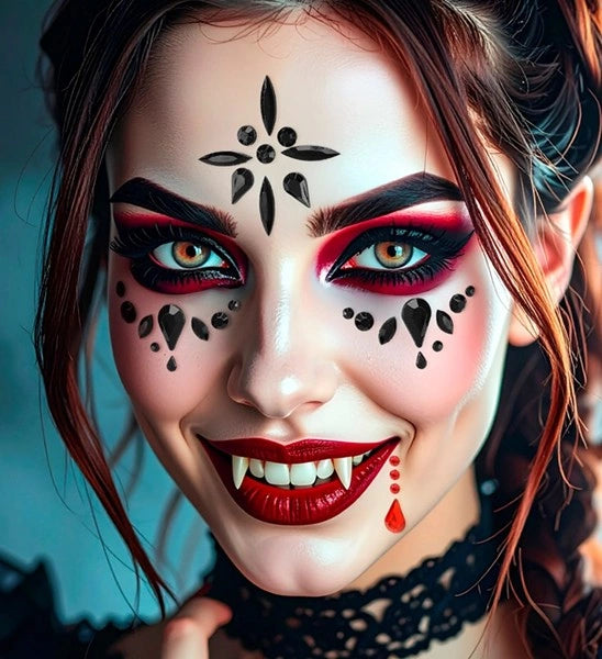 Αυτοκόλλητα Προσώπου Vampiress
