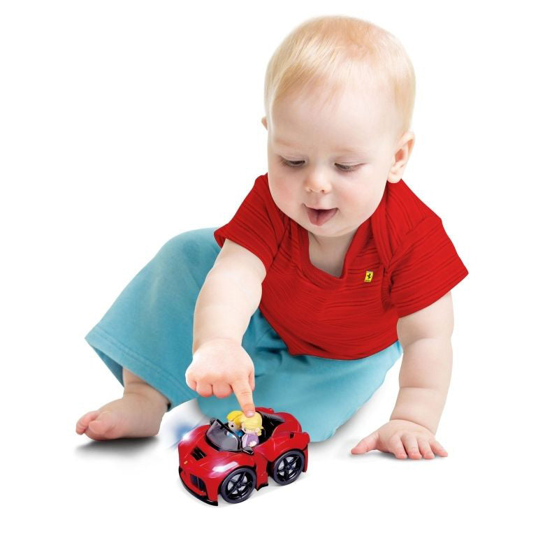 Bb Junior Ferrari Poppin Drivers Κόκκινο με φώτα και ήχους