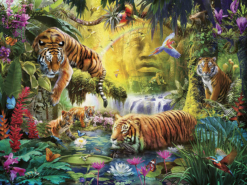 Ravensburger Παζλ 1500 Τεμ. Τίγρεις 16005