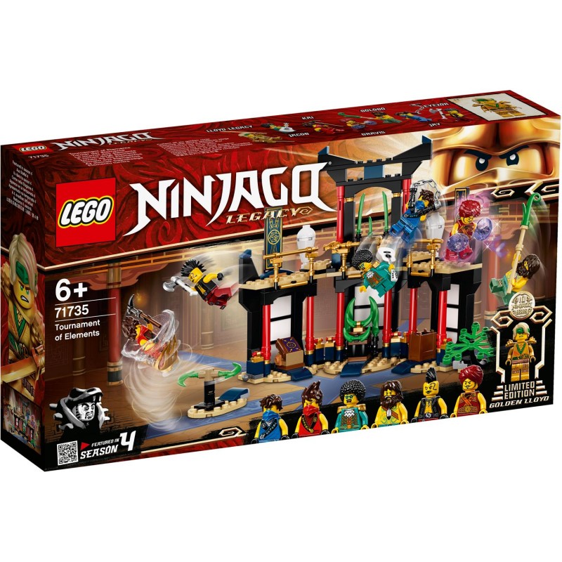 LEGO Ninjago Legacy Tournament Of Elements Temple Το Τουρνουά Των Στοιχείων 71735