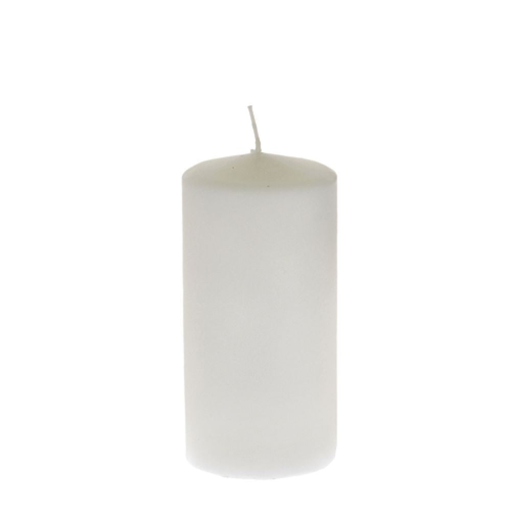Λευκό Κερί Κύλινδρος 7x14εκ.