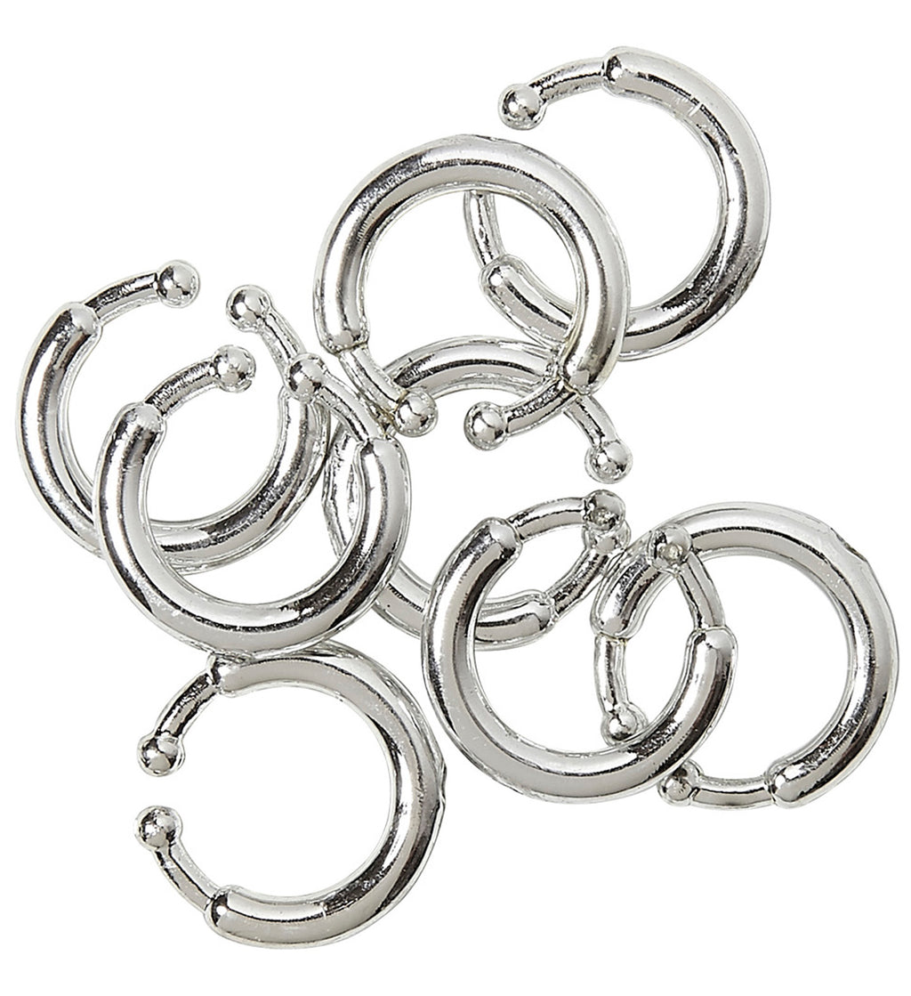 Ψεύτικα Σκουλαρίκια Piercing 8τμχ.