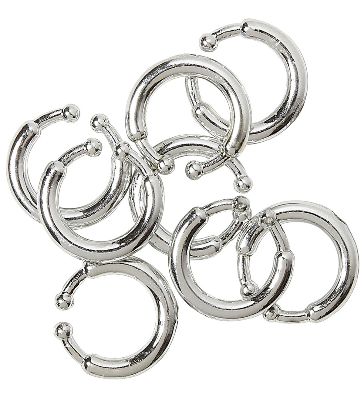 Ψεύτικα Σκουλαρίκια Piercing 8τμχ.
