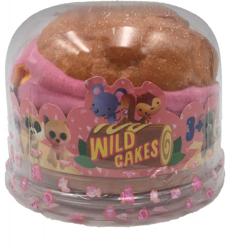 Just toys Wild Cakes Σειρά 2 Γλυκάκι Με Λούτρινο Άγριο Ζωάκι – 12 Σχέδια 1712006F