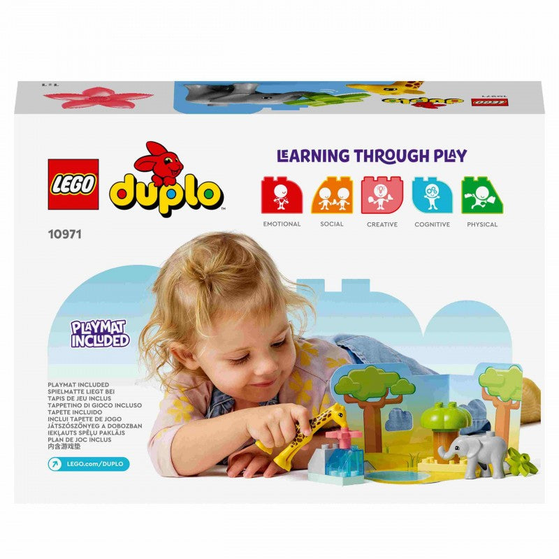 LEGO Duplo Άγρια Ζώα της Αφρικής με Playmat