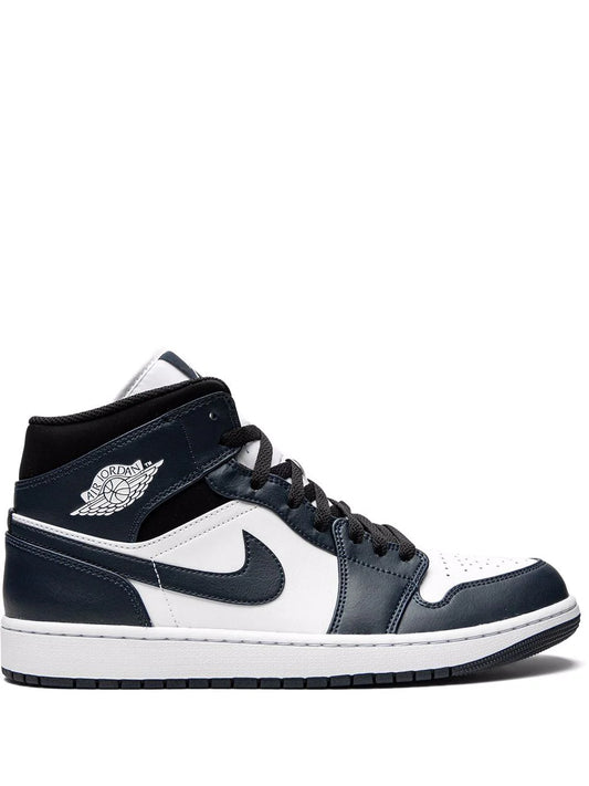 Nike Air Jordan 1 Mid Armony Navy/White-black
