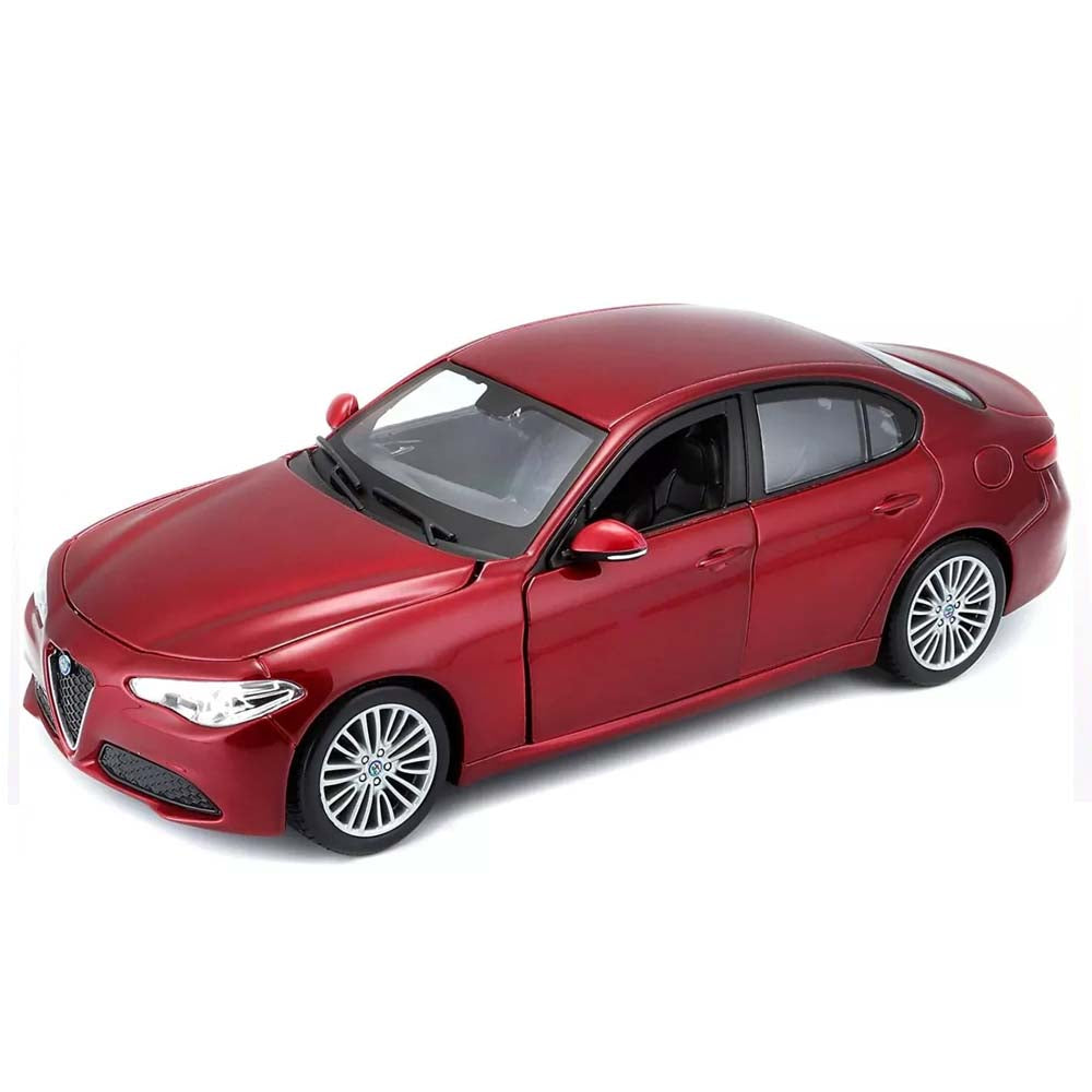 Bburago 1/24 Plus Alfa Romeo Giulia Red Μεταλλική Μινιατούρα