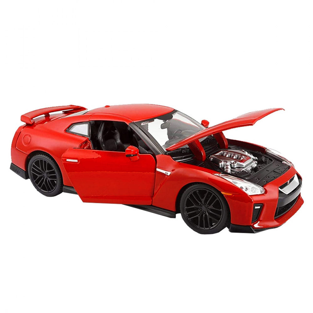 Bburago 1/24 Plus 2017 Nissan GT-R Red Μεταλλική Μινιατούρα