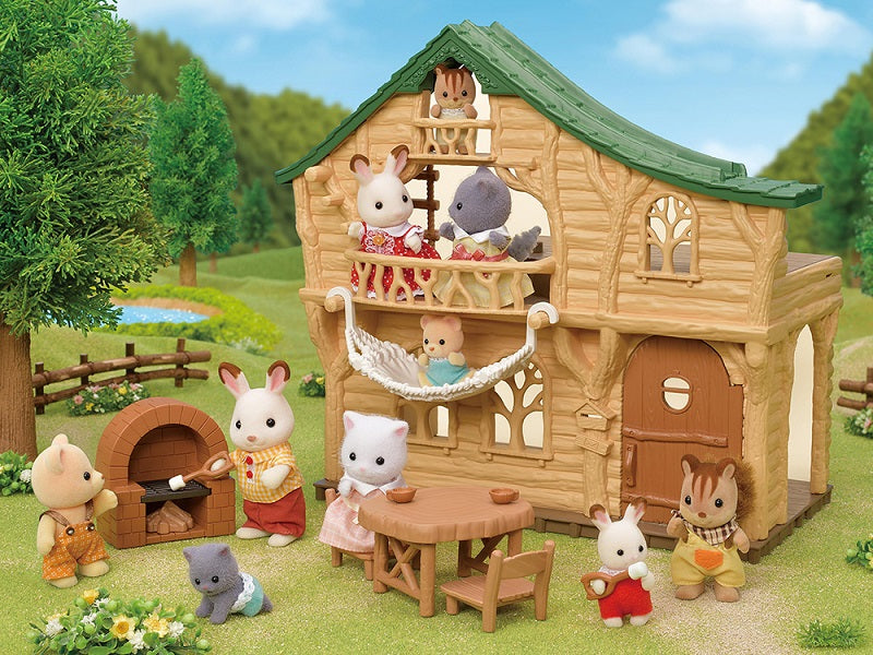 THE SYLVANIAN FAMILIES ΣΠΙΤΙ ΔΙΠΛΑ ΣΤΗ ΛΙΜΝΗ 5451 (#68161)