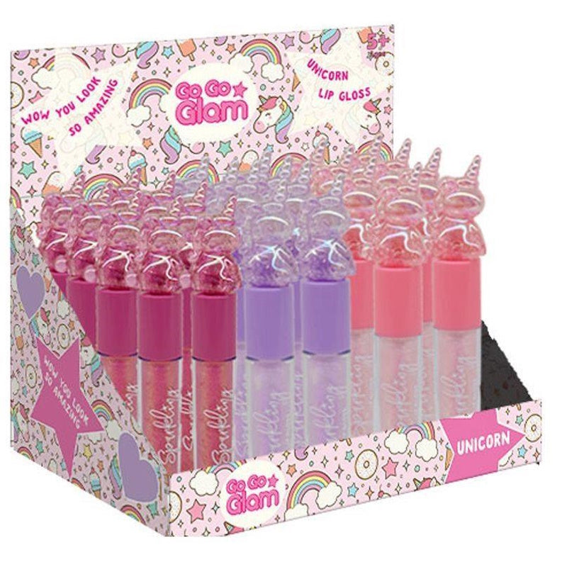 Luna Lip Gloss Μονόκερος Go Go Glam (σε 3 χρώματα-1 τμχ)