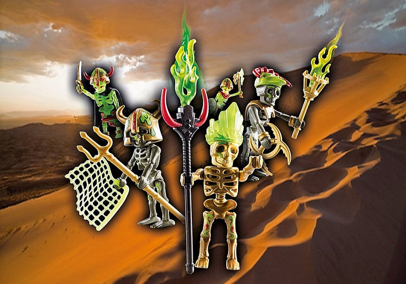PLAYMOBIL NOVELMORE SKELETON SURPRISE BOX SAL’AHARI SANDS ΣΚΕΛΕΤΟΣ ΠΟΛΕΜΙΣΤΗΣ ΣΕΙΡΑ 1 (#70752)