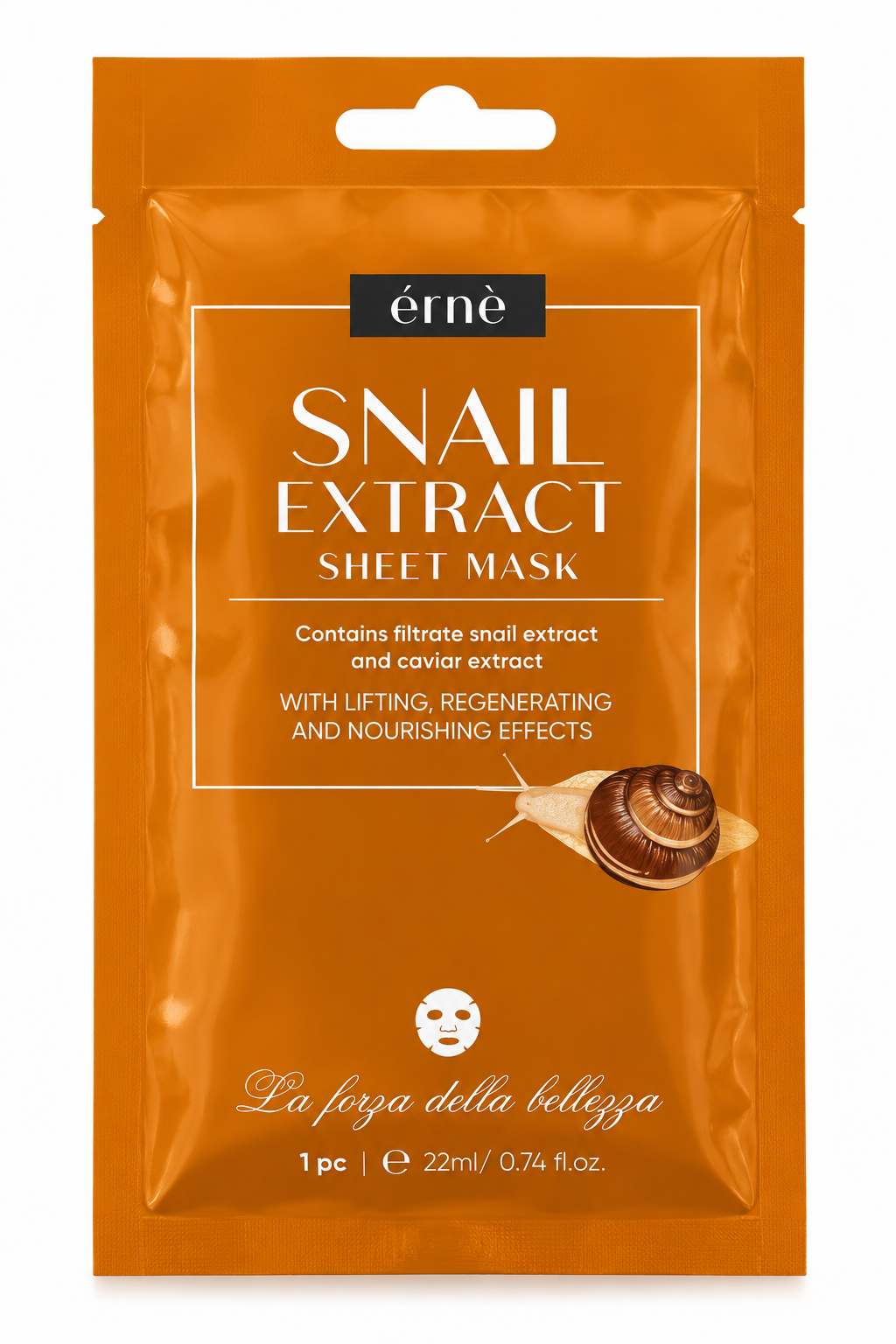 Érné Snail Extract Sheet Mask