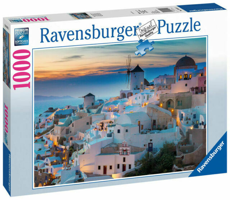 Ravensburger Παζλ 1000Τεμ. Σαντορίνη 19611