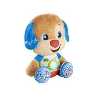 FISHER PRICE LARGE EDUCATIONAL PUPPY SMART STAGES BLUE (#HCJ16)