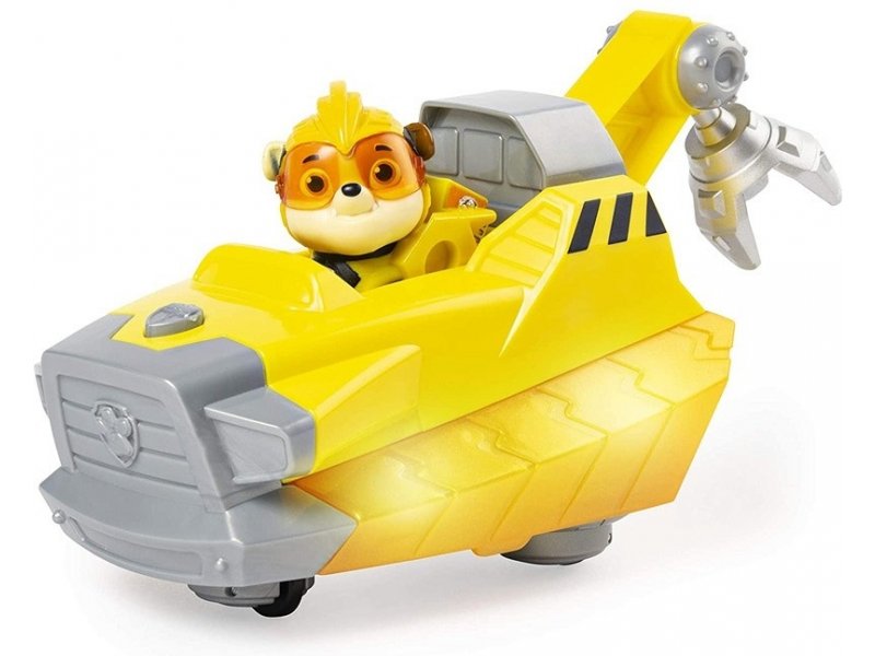 Spin Master Paw Patrol: Mighty Pups Charged Up – Rubble Deluxe Vehicle (20121274)