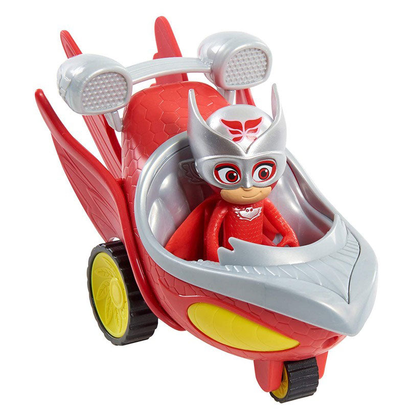 GIOCHI PREZIOSI PJ Masks – Πιτζαμοήρωες Οχήματα Speed Booster Με Φιγούρα Owl-Glitter PJM60200