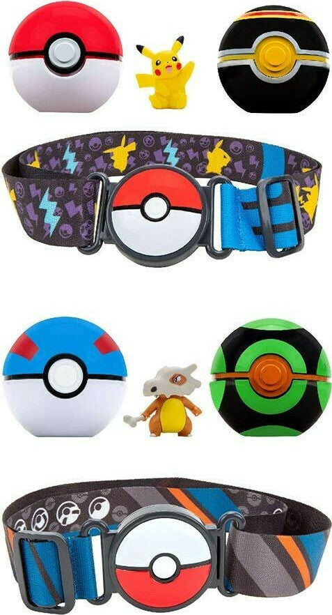 Pokemon Clip’N Go Poke Ball Με Ζώνη W6 (2 Σχέδια) (JW095283-B)