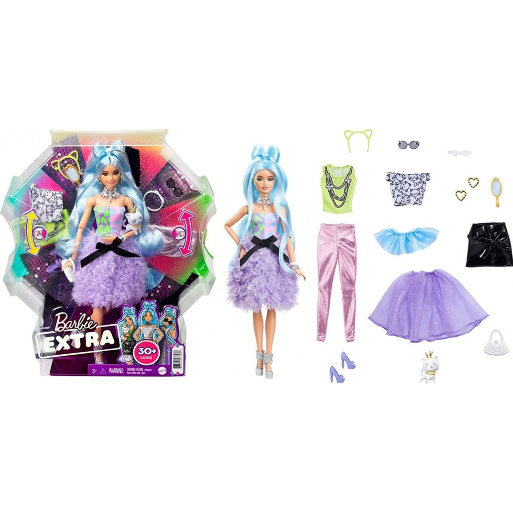 Mattel Barbie Extra Κούκλα Με Αξεσουάρ (GYJ69)