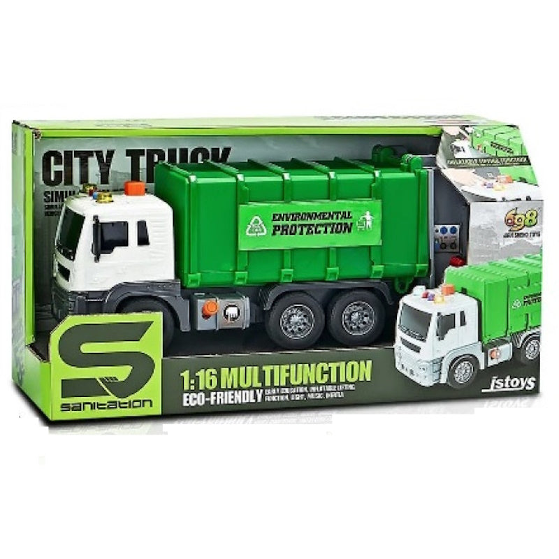 Kider Toys Απορριμματοφόρο Friction με Φώτα & Ήχους