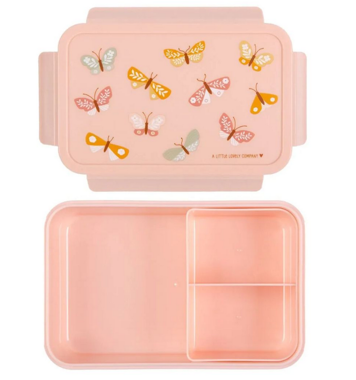 A little lovely company Δοχείο φαγητού Bento Lunch box Butterflies BBBUPI67
