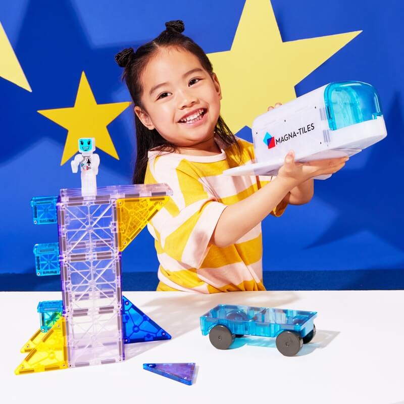 Magna-Tiles Μαγνητικό Παιχνίδι 32 τμχ "Space" 242032