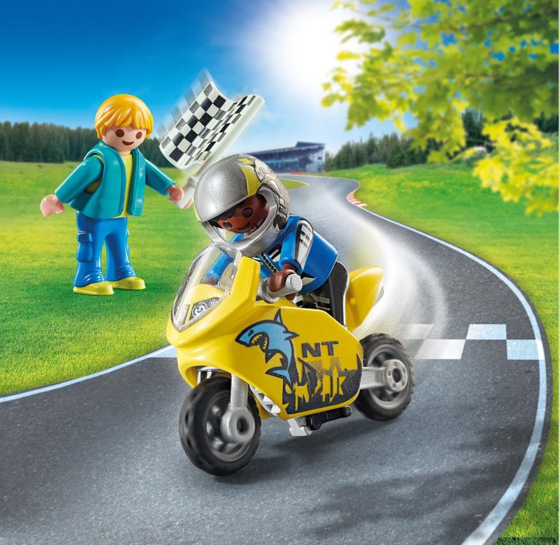 Playmobil Special Plus Παιδάκια Σε Ποδηλατικούς Αγώνες (70380)