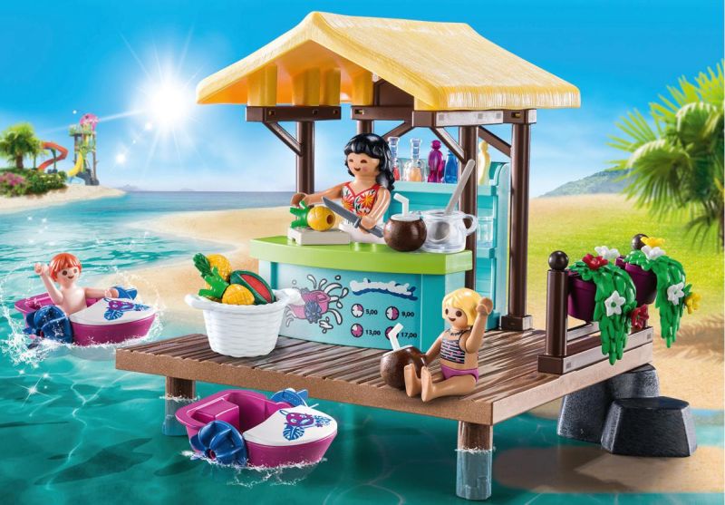 Playmobil Πλωτό Μπαρ Και Παραθεριστές (70612)