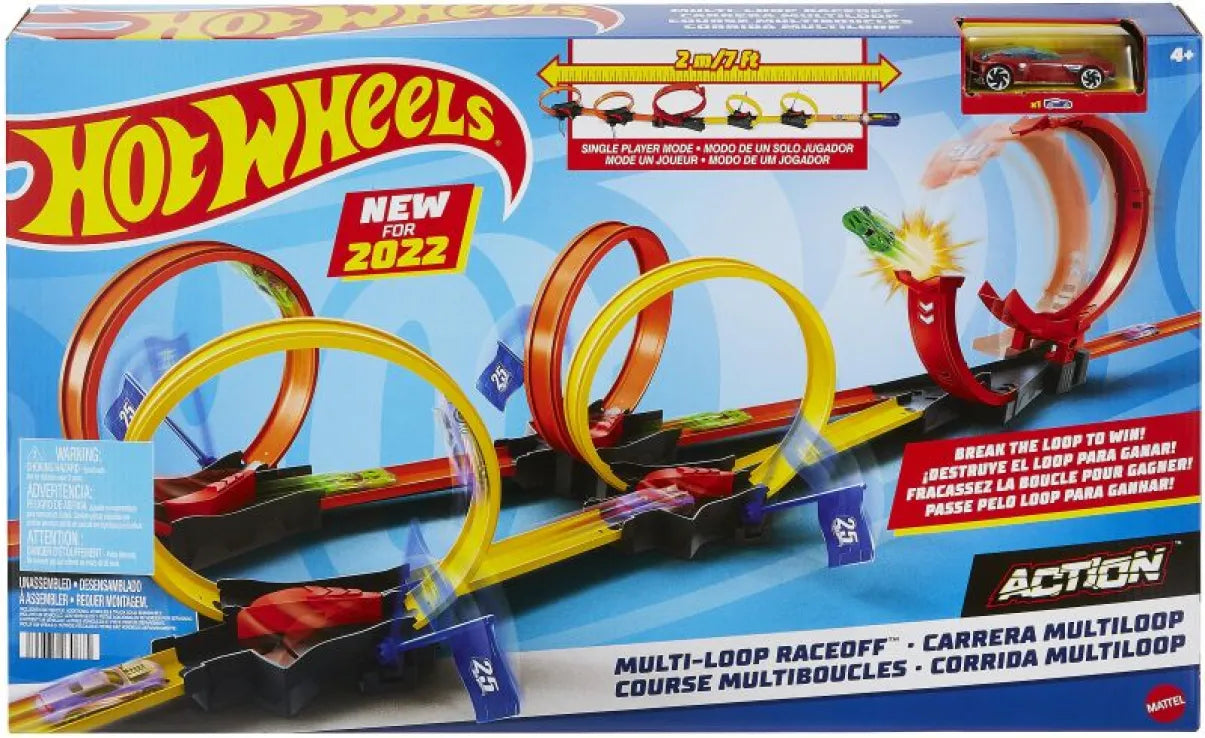 Hot Wheels Πίστα Για Κόντρες Με Πολλαπλά Λουπ (HDR83)