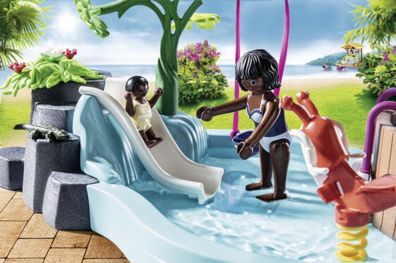 Playmobil Παιδική Πισίνα Με Υδρομασάζ (70611)