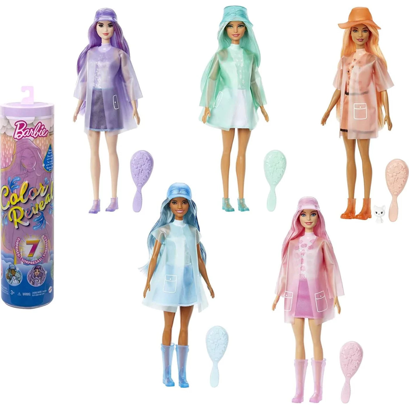 Mattel Coloer Reveal Ήλιος & Βροχή (HCC57)