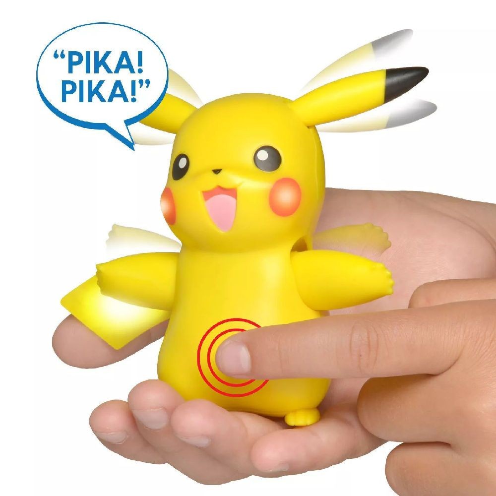 Pokemon Φιγούρα Pikachu Με Ήχο Και Φως (JW097759)